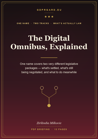 Cover of The Digital Omnibus, Explained