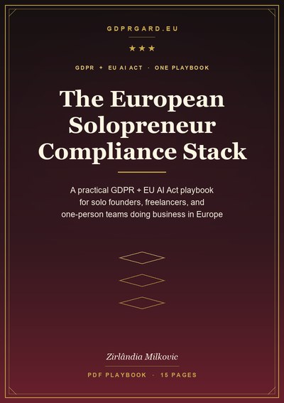 The European Solopreneur Compliance Stack